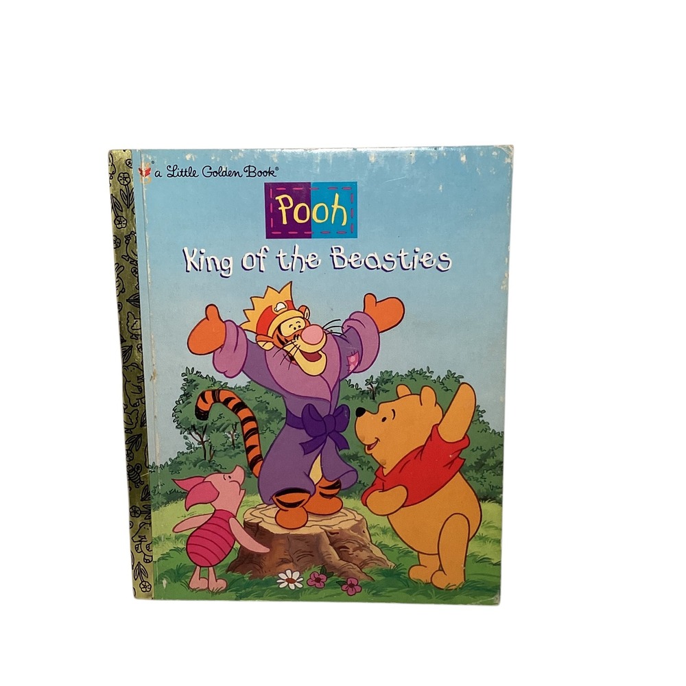Winnie the Pooh Little Golden Books King of the Beasties Sweetest Christmas Lot - Picture 3 of 13